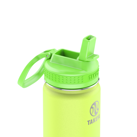 actives-kids-glow-in-the-dark-water-bottle-with-straw-lid-f3 51075-Actives-Kids-Straw-18-GID-LightningGreen-closeup.png