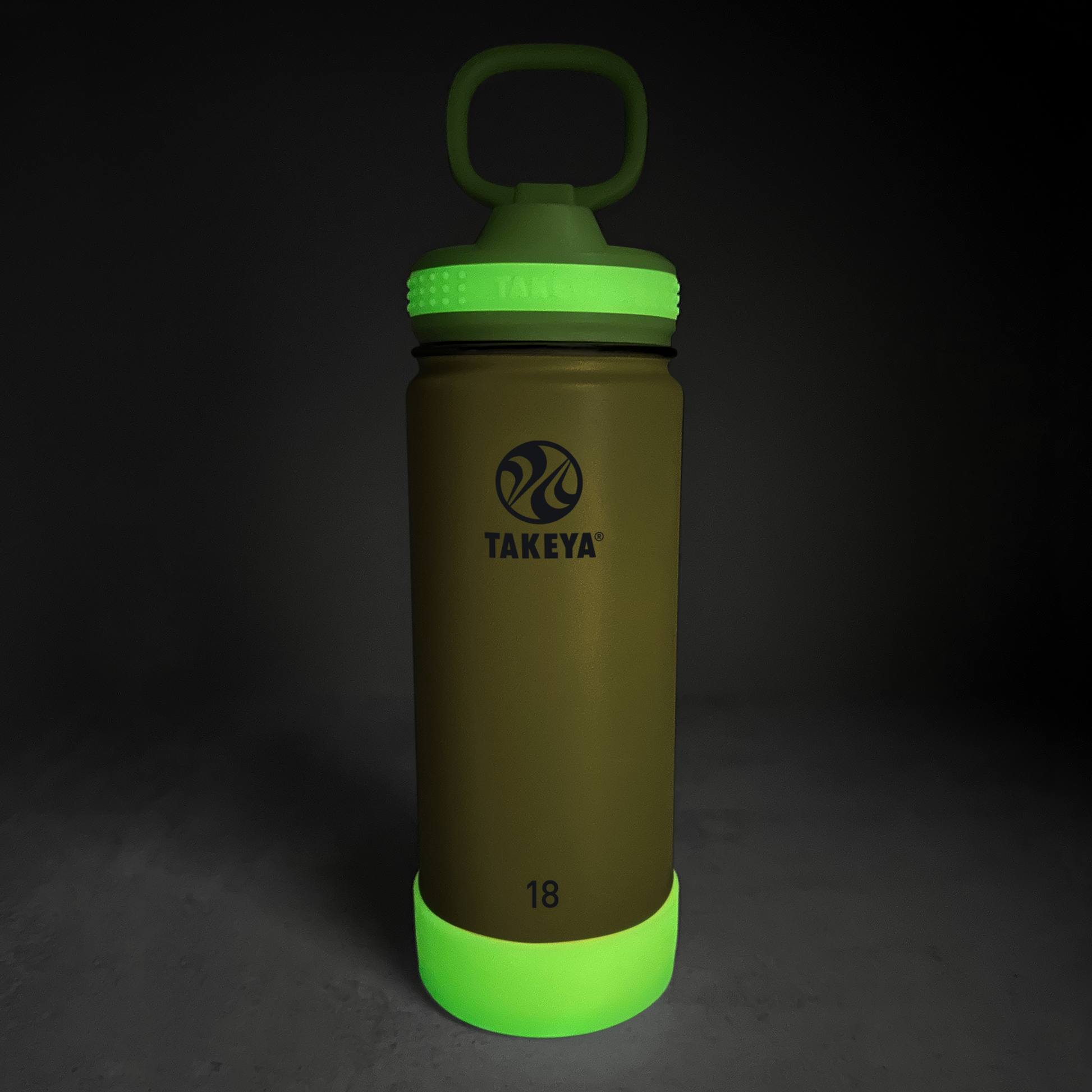 actives-kids-glow-in-the-dark-water-bottle-with-straw-lid-f3 51075-Actives-Kids-Straw-18-GID-LightningGreen-dark-V2.png