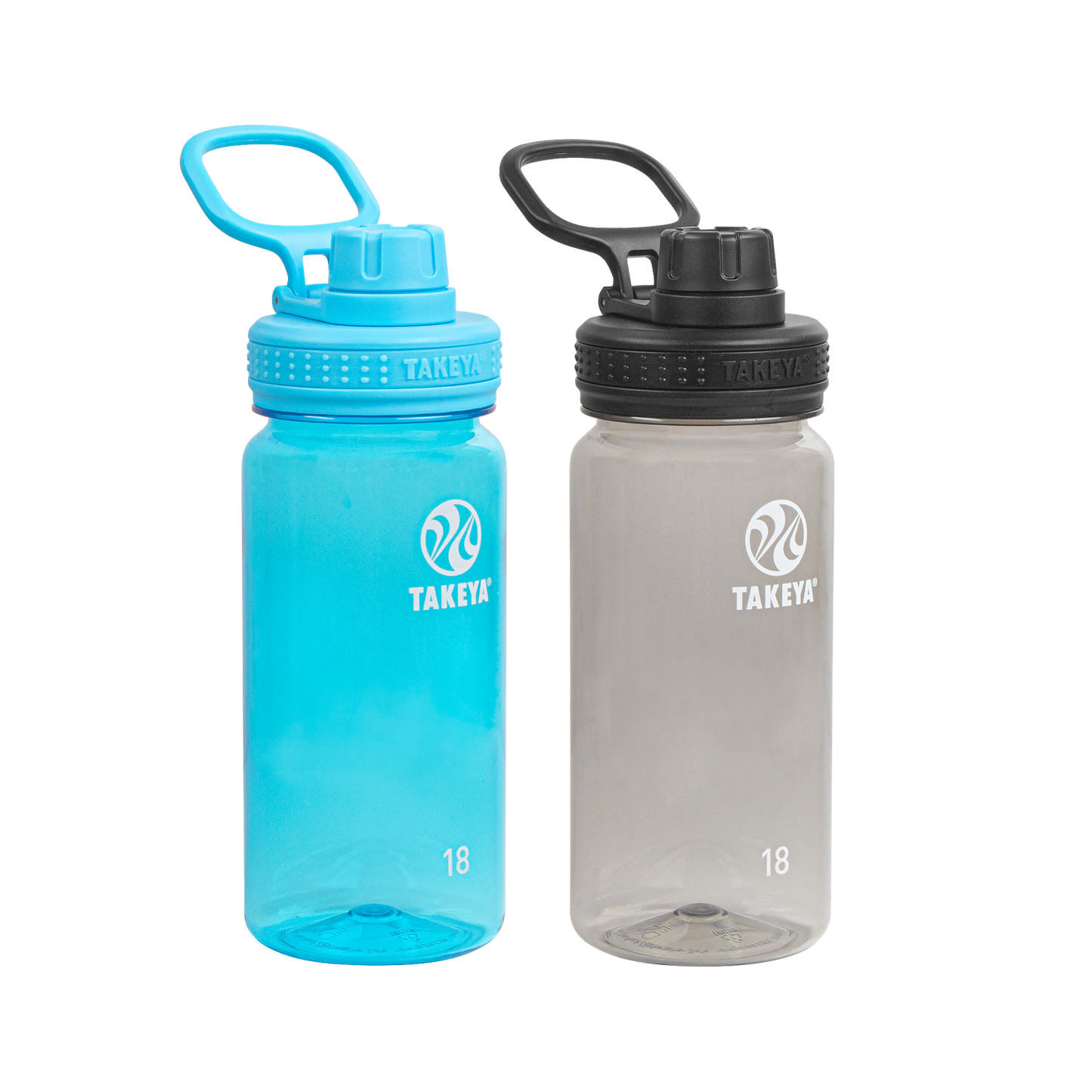 tritan-water-bottle-bundle-with-spout-lid-2-pack-y8 51476-Tritan-Spout-18-2pk-BreezyBlue-StormyBlack-Front_1.png