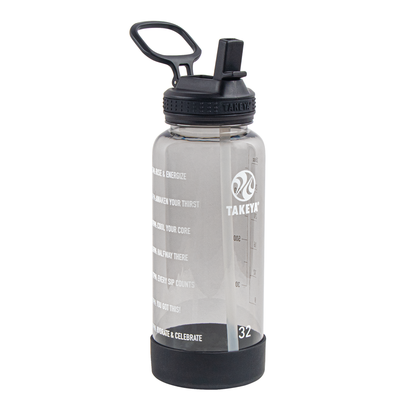 tritan-motivational-water-bottle-with-straw-lid-a2 52539-Tritan-Straw-Motivational-32-StormyBlack-frontangle.png
