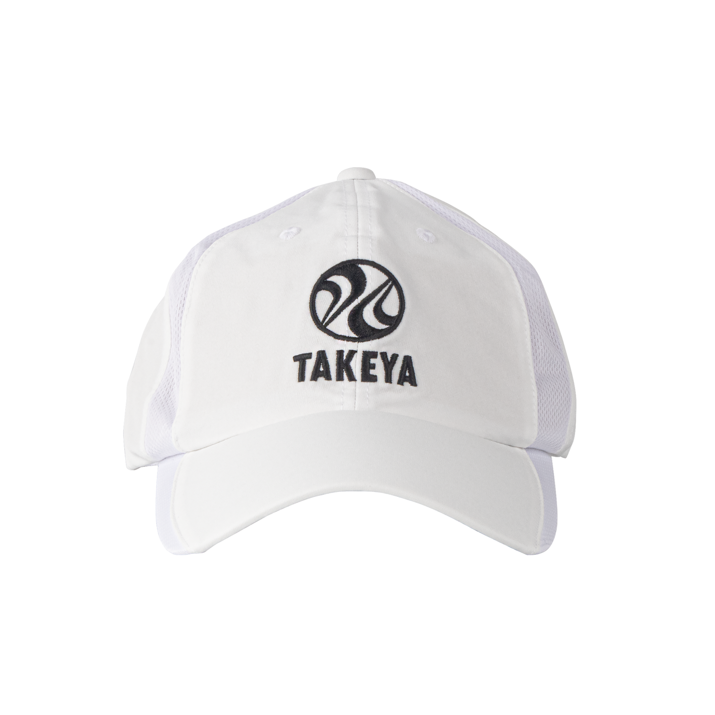 takeya-sport-vented-adjustable-hat-i6 97285-TK-PB-Hat-White-Front.png